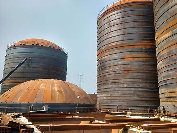 相城焦粉钢板仓